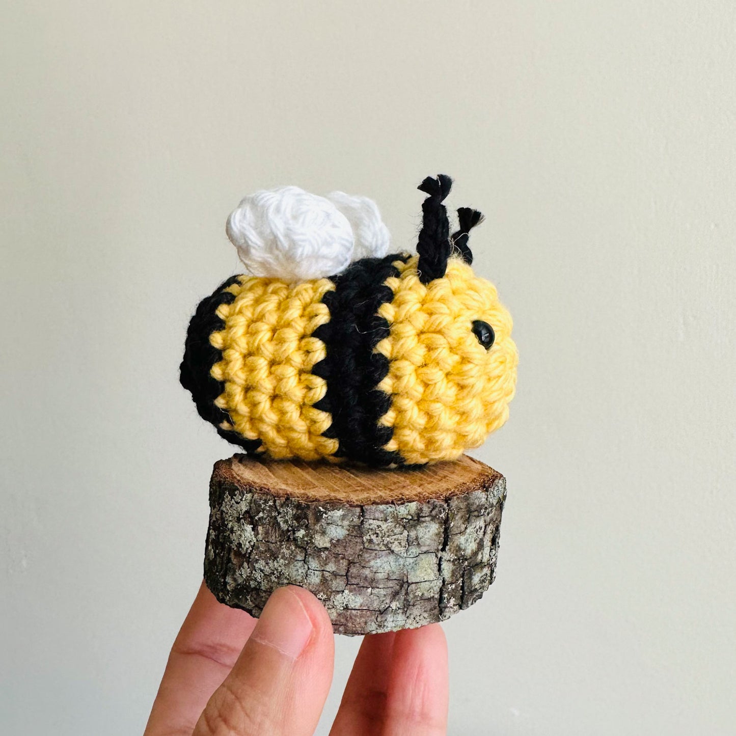 Miniature Crochet Bee Plush