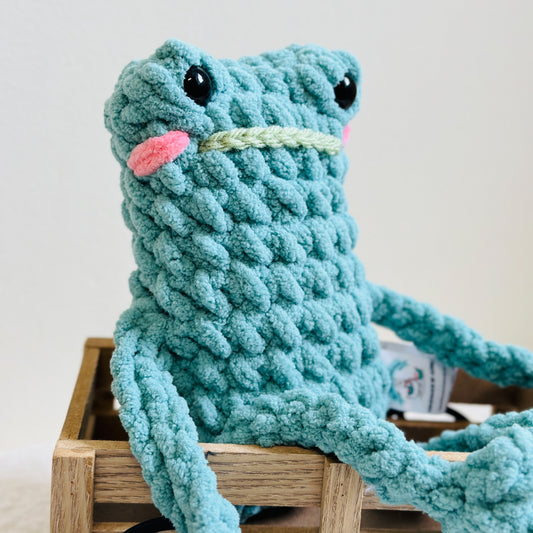 Crochet Cute Chunky Frog