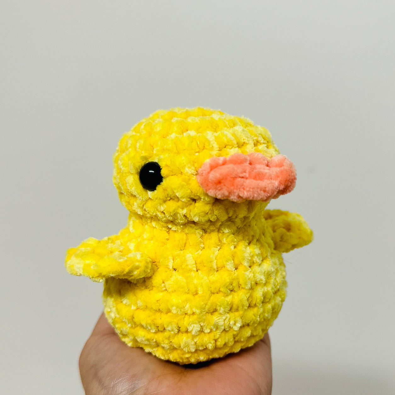 Crochet Yellow Duck Plushie