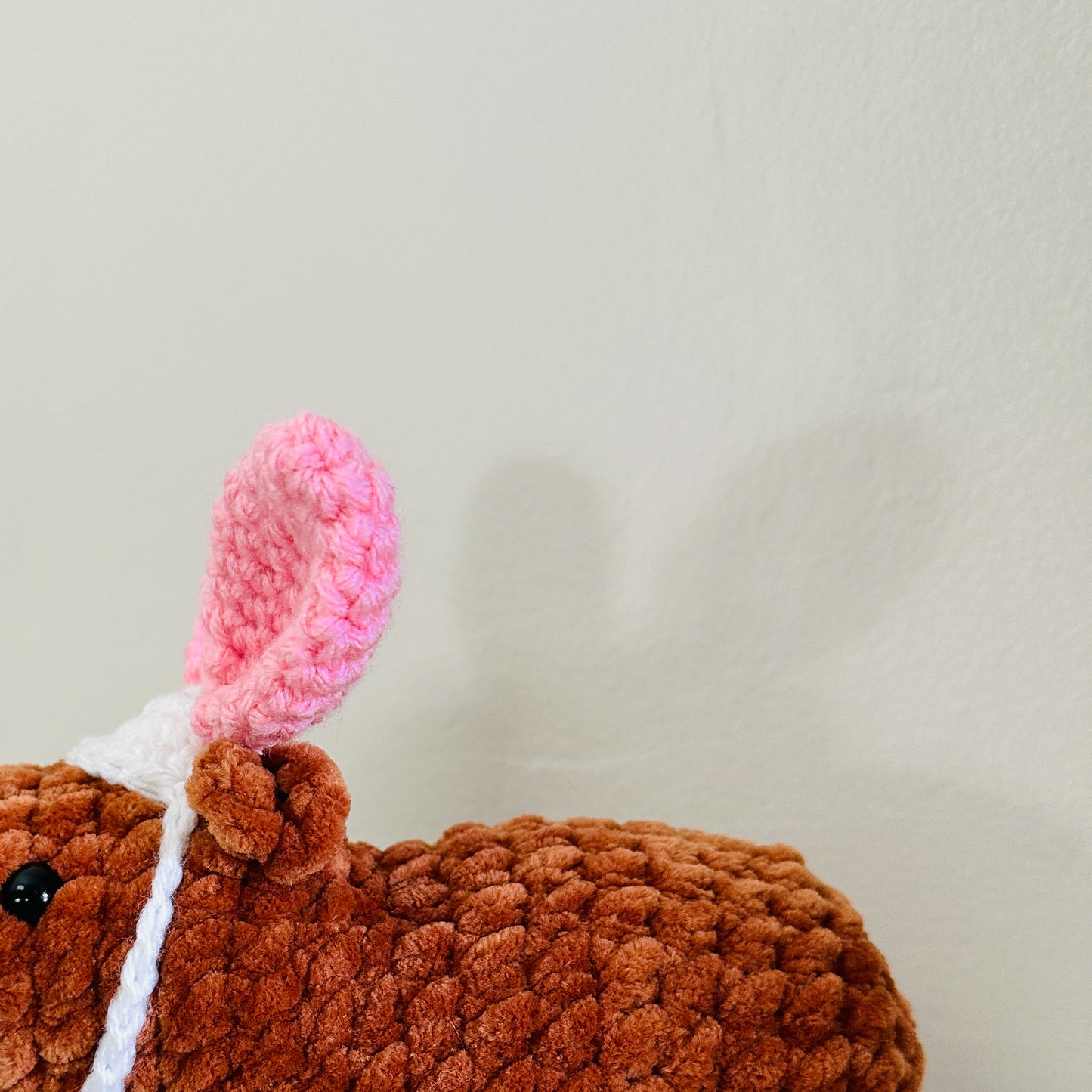 Capybara with Bunny Ears Hat