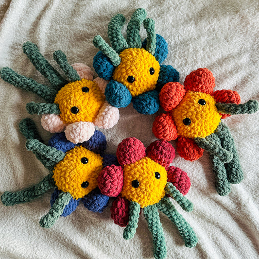 Crochet Groovy Flower
