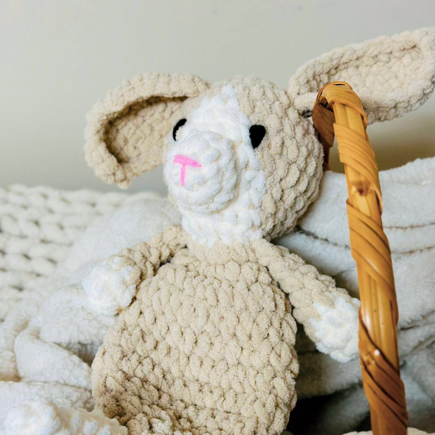 Crochet Cute Bunny Snuggler