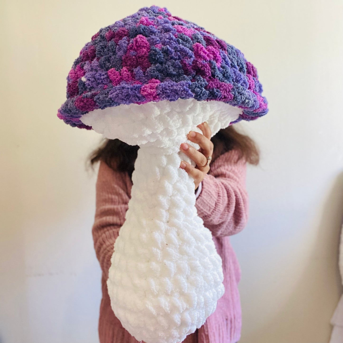 Big Mushroom Throw Pillow