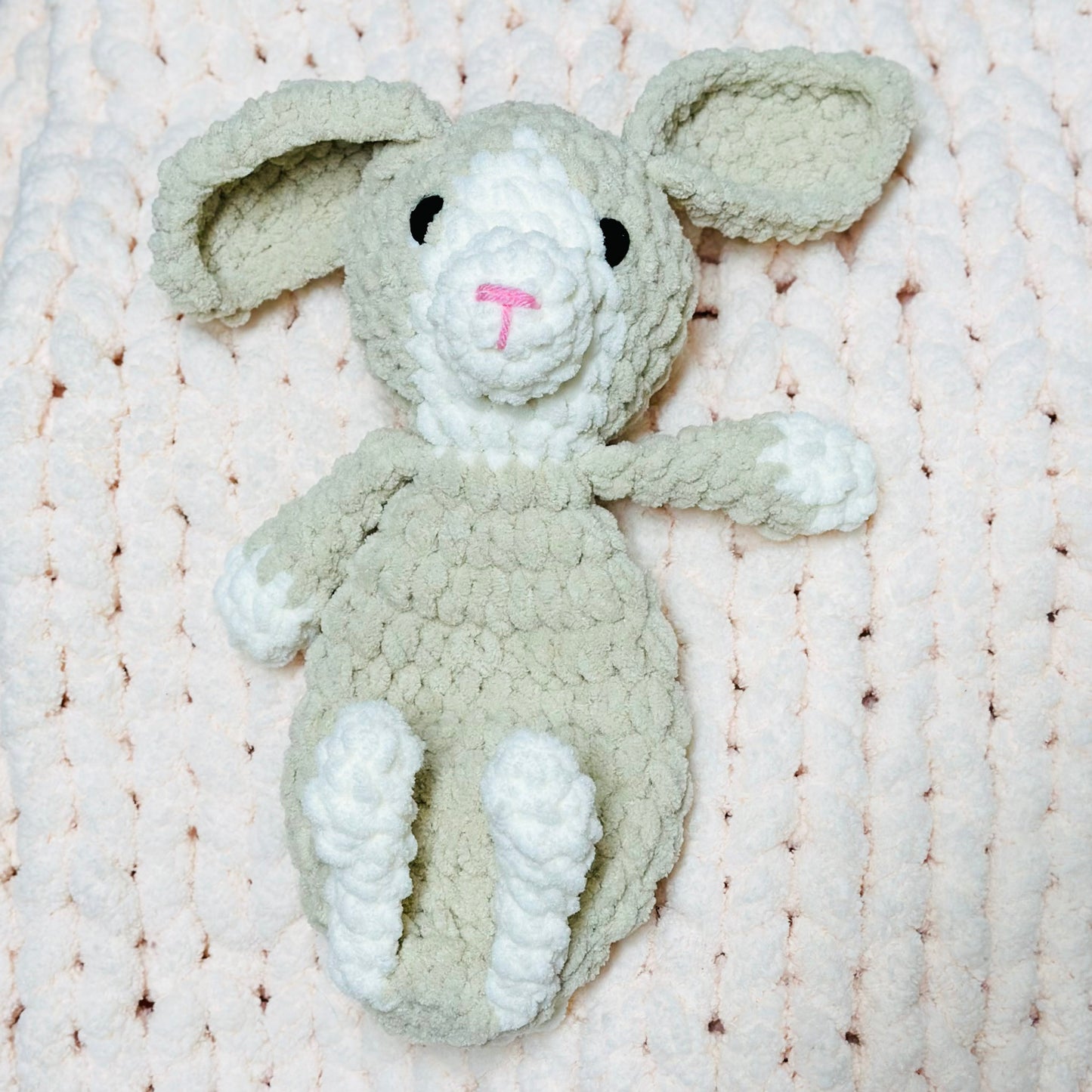 Crochet Cute Bunny Snuggler