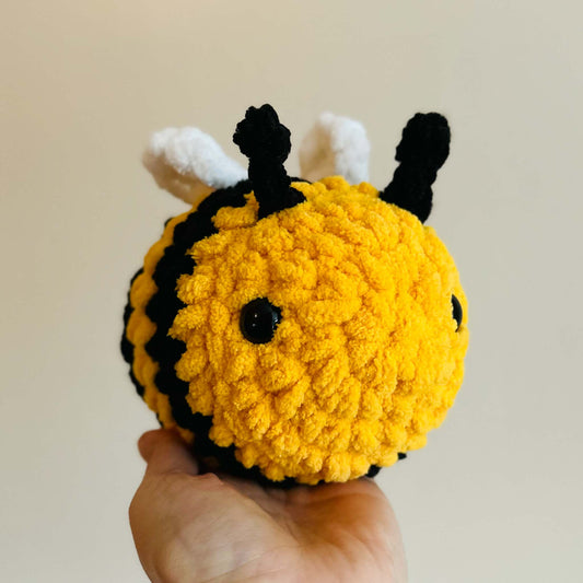 Crochet Honey Bee Stuffed Animal