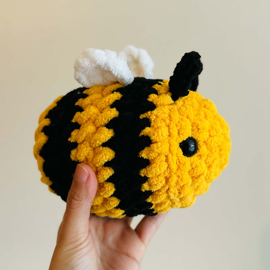 Crochet Honey Bee Stuffed Animal