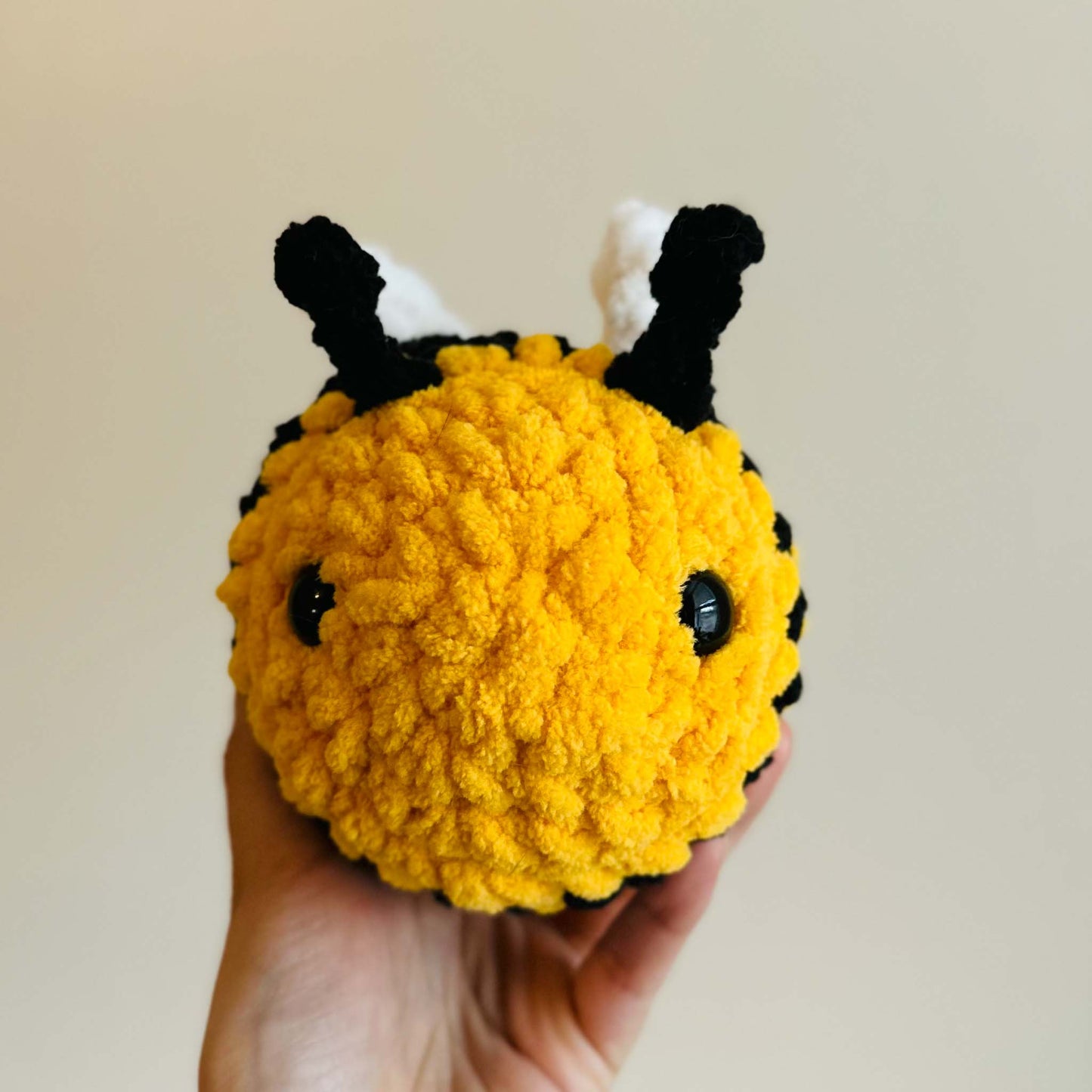 Crochet Honey Bee Stuffed Animal