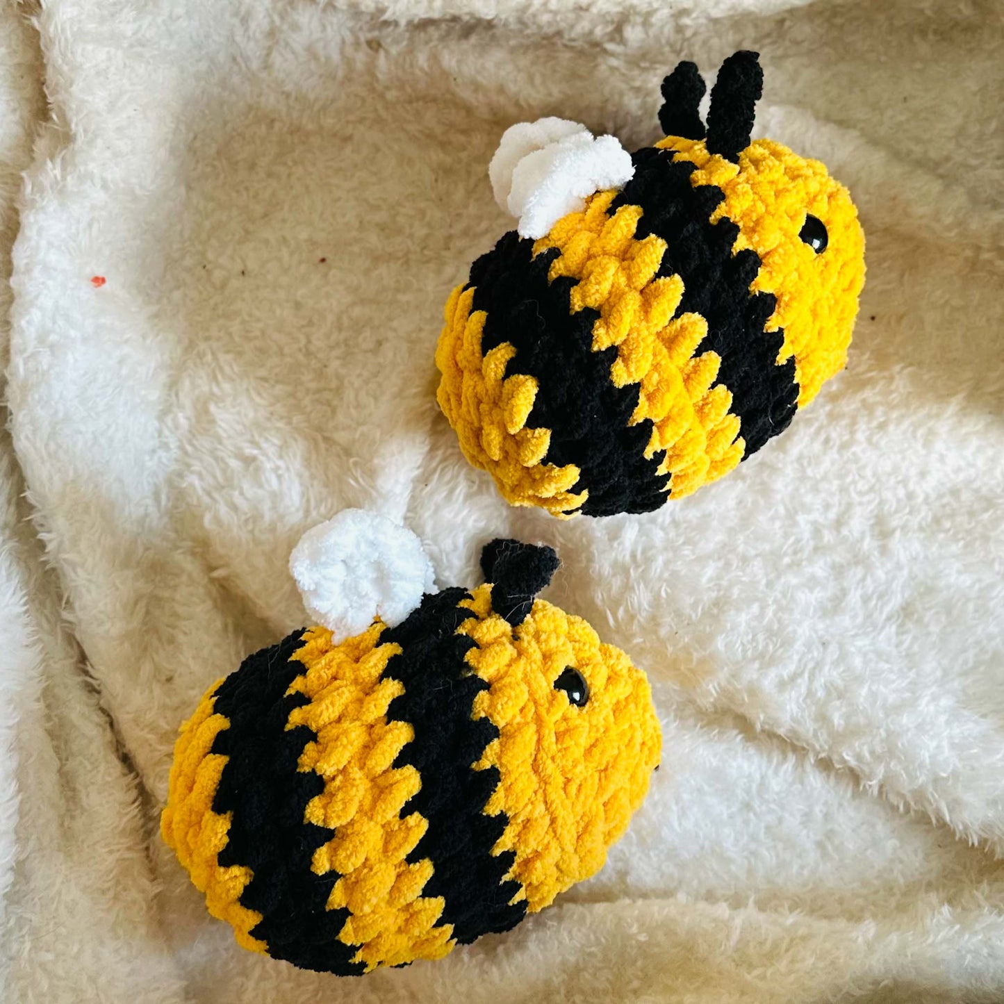 Crochet Honey Bee Stuffed Animal