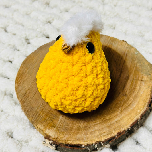 Crochet Hatching Chick Stuffed Animal