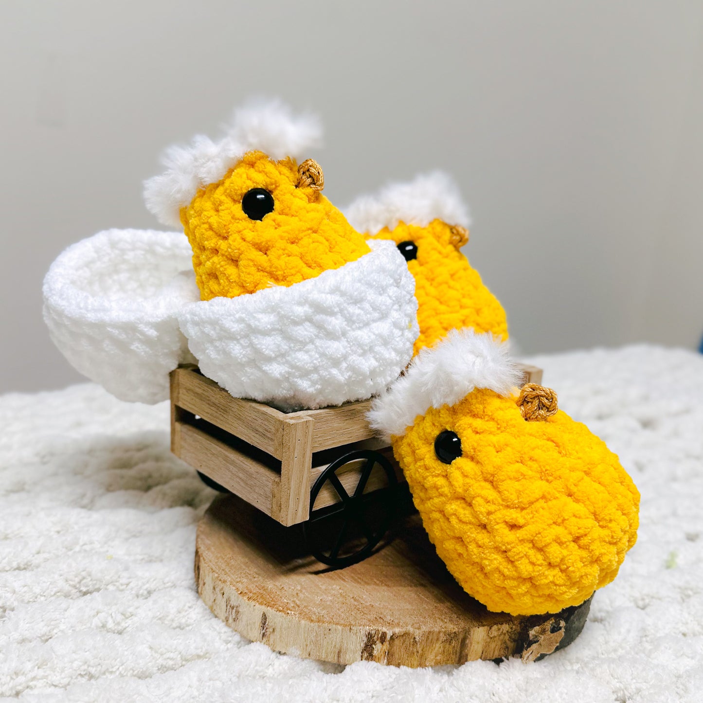 Crochet Hatching Chick Stuffed Animal