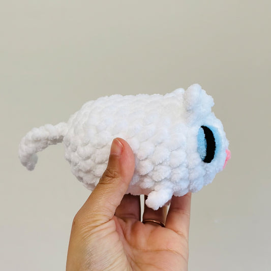 White Cat Plushie
