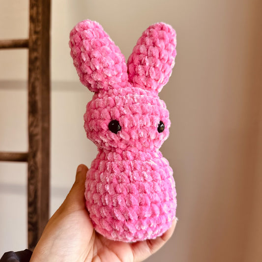 Crochet Colorful Easter Peeps Stuffed Animals