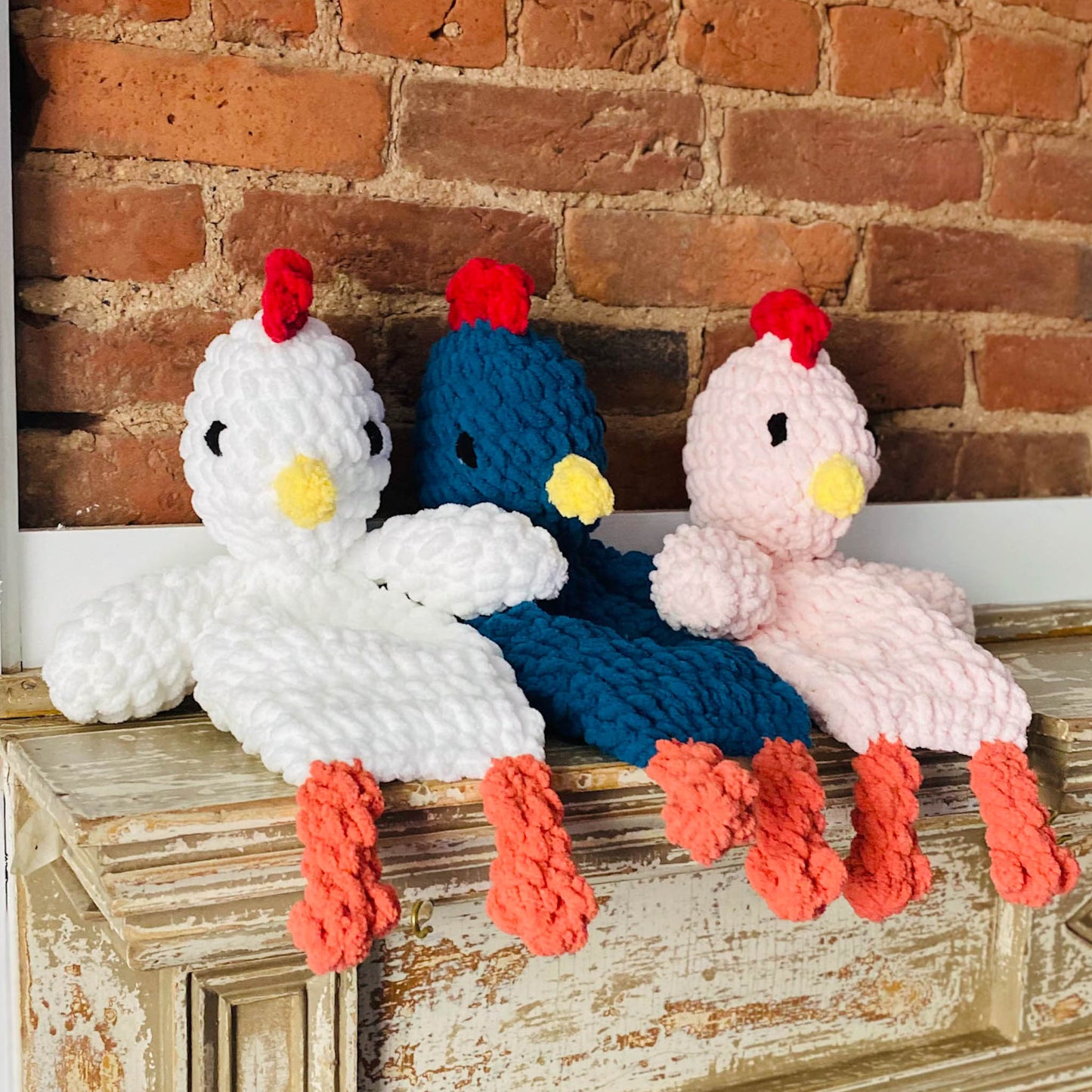 White Chicken Snuggler