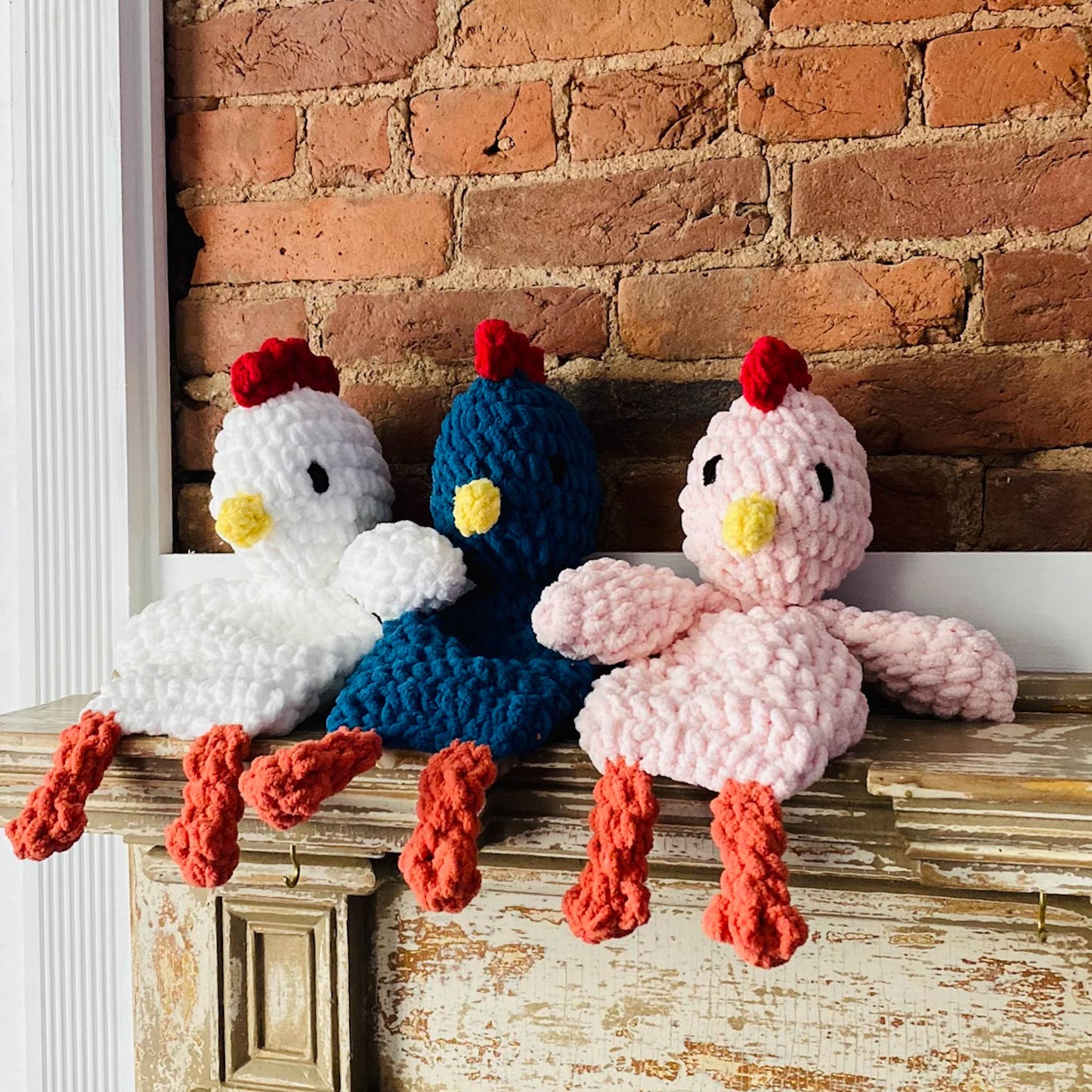 White Chicken Snuggler