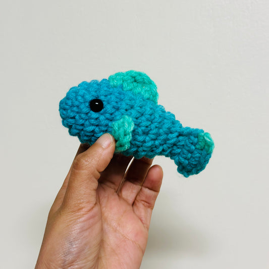 Crochet Funky Fish Stuffed Animal