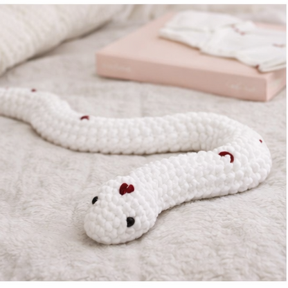 Soft Crochet Snake Plushie