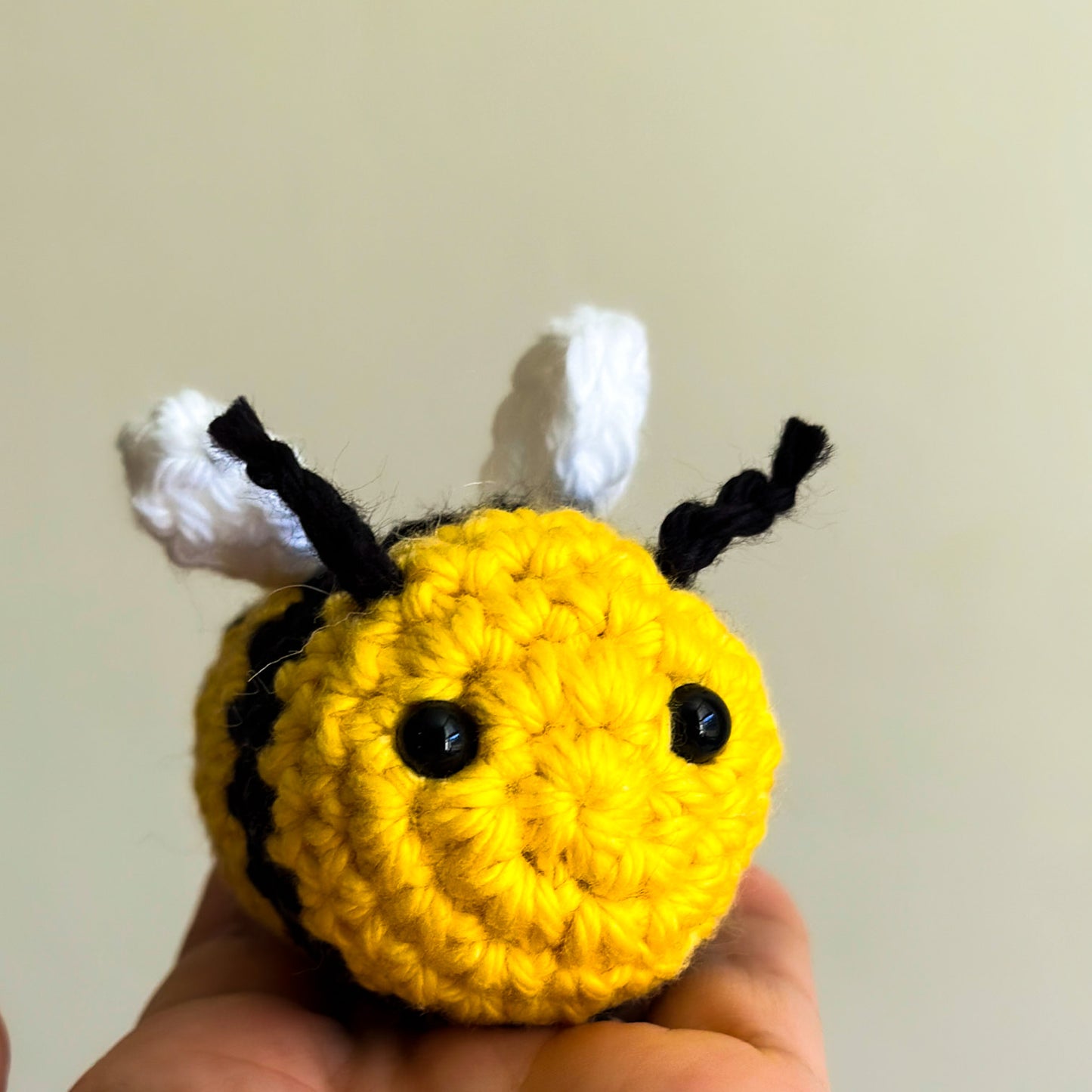 Miniature Crochet Bee Plush