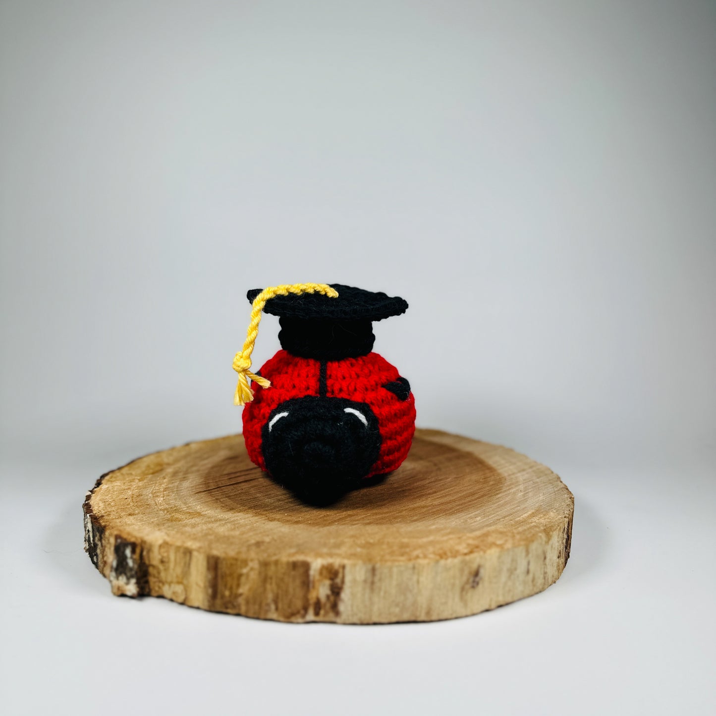 Ladybug with Graduation Cap