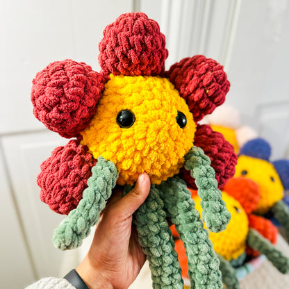 Crochet Groovy Flower