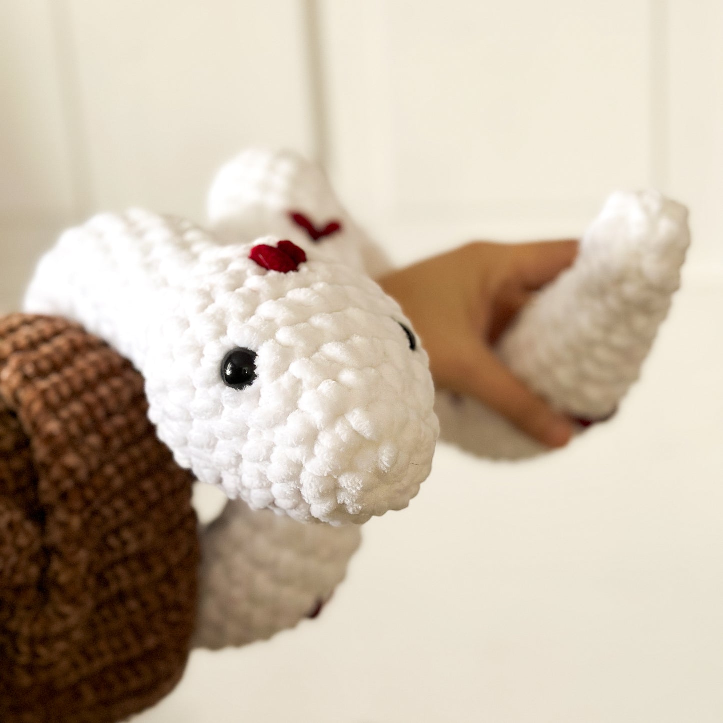 Soft Crochet Snake Plushie