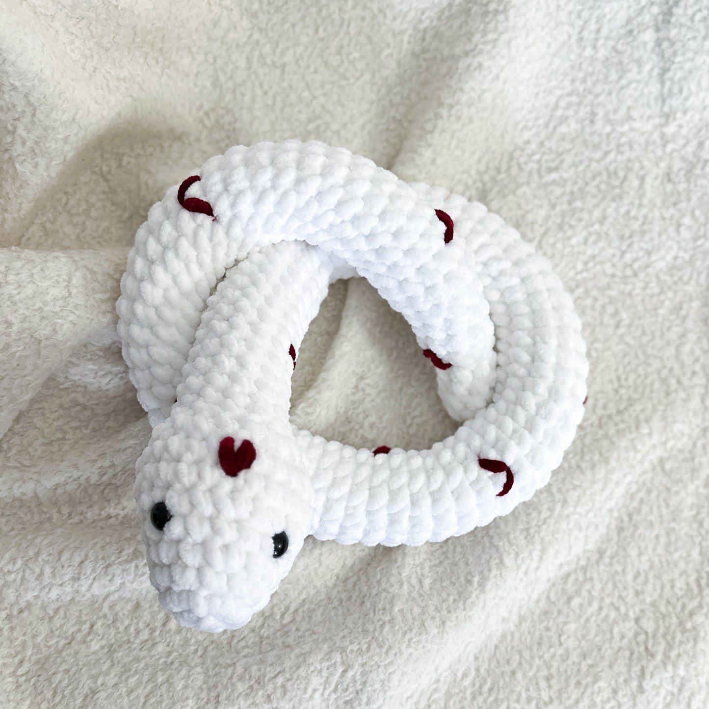 Soft Crochet Snake Plushie