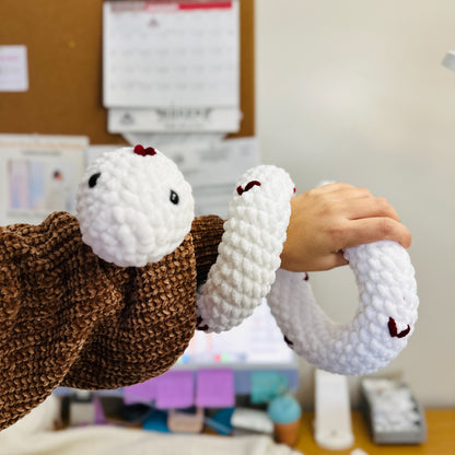 Soft Crochet Snake Plushie